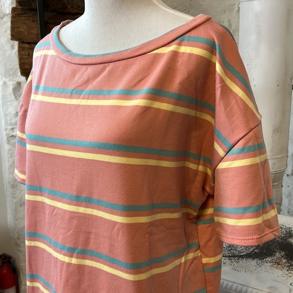 143 Story | Cotton Candy Stripe Top - Picture 2 of 6